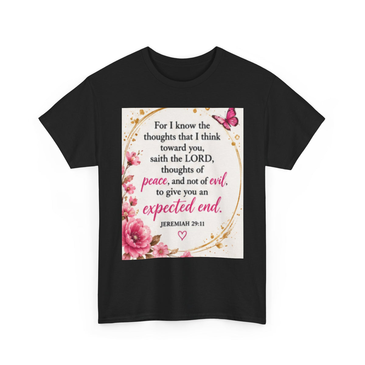 Inspirational Floral Quote T-Shirt — &