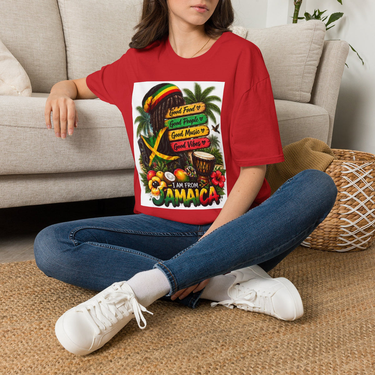 Jamaica Reggae Graphic T-Shirt — &