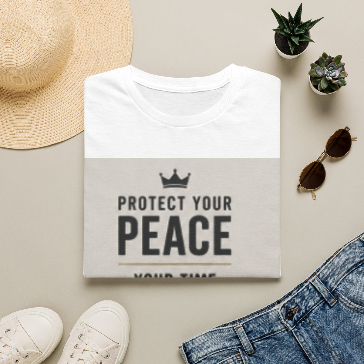 Protect Your Peace T-Shirt — Inspirational Self-Care Tee