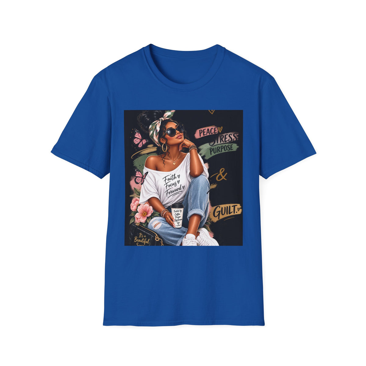 Peace, Progress &amp; Purpose Graphic T-Shirt — &