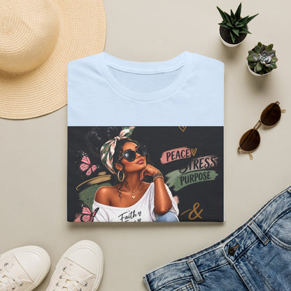 Peace, Progress &amp; Purpose Graphic T-Shirt — &