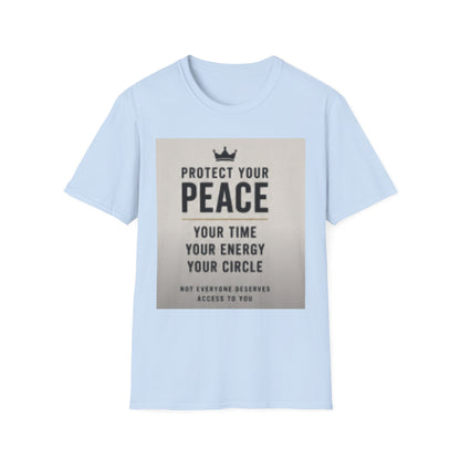 Protect Your Peace T-Shirt — Inspirational Self-Care Tee