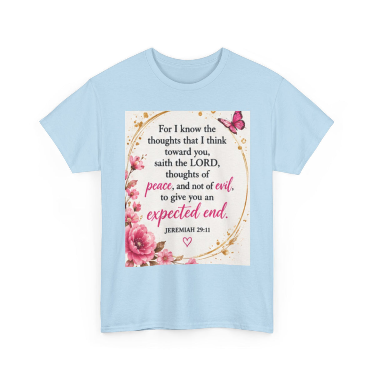 Inspirational Floral Quote T-Shirt — &