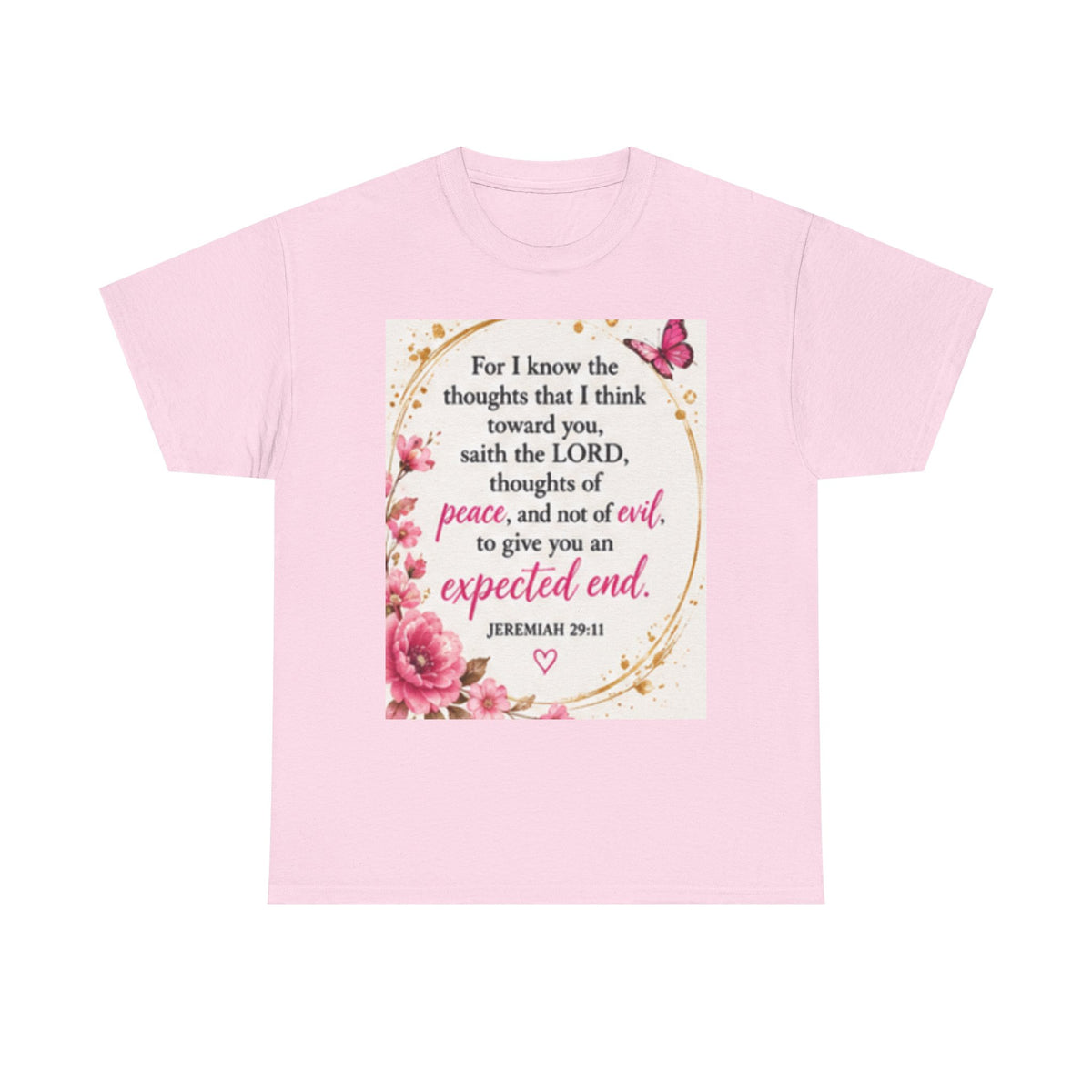 Inspirational Floral Quote T-Shirt — &