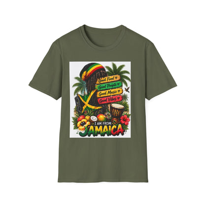 Jamaica Reggae Graphic T-Shirt — &