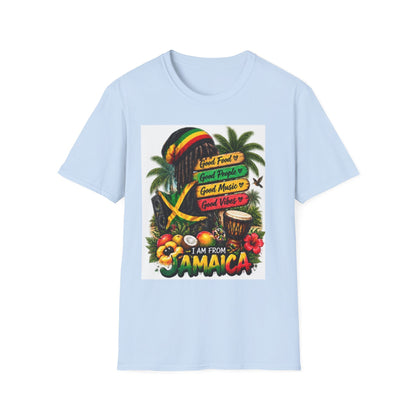 Jamaica Reggae Graphic T-Shirt — &