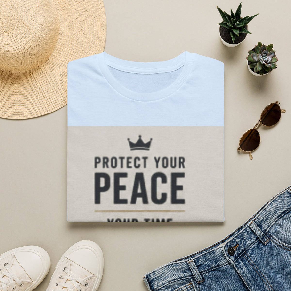 Protect Your Peace T-Shirt — Inspirational Self-Care Tee