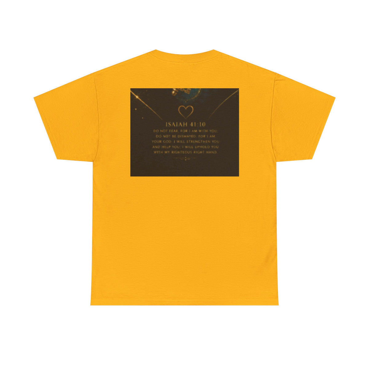 Butterfly Heart Tee — Inspirational Scripture Isaiah 41:10 Christian T-Shirt