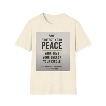Protect Your Peace T-Shirt — Inspirational Self-Care Tee