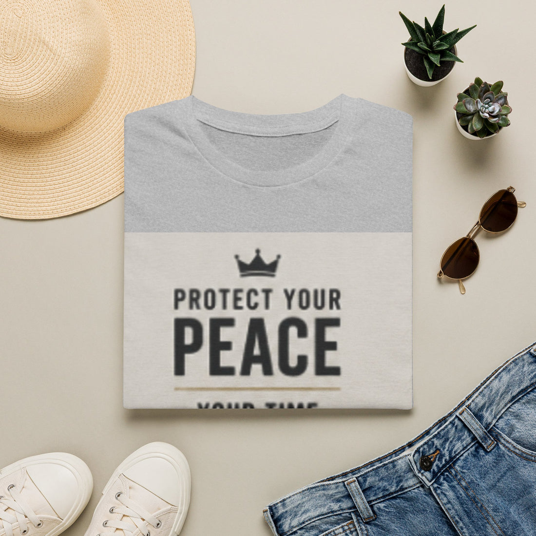 Protect Your Peace T-Shirt — Inspirational Self-Care Tee