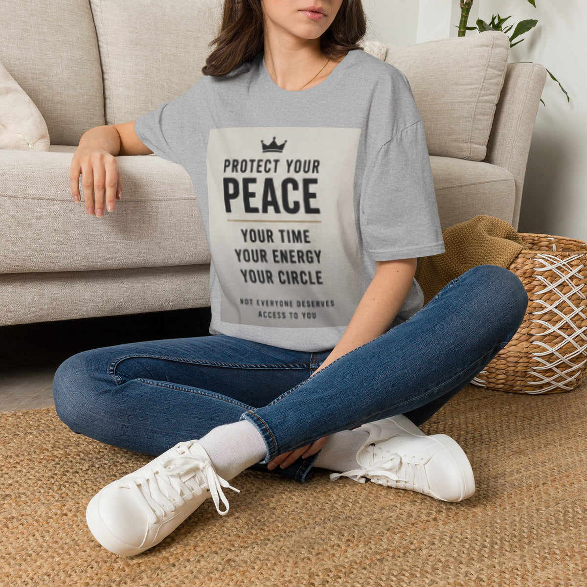 Protect Your Peace T-Shirt — Inspirational Self-Care Tee