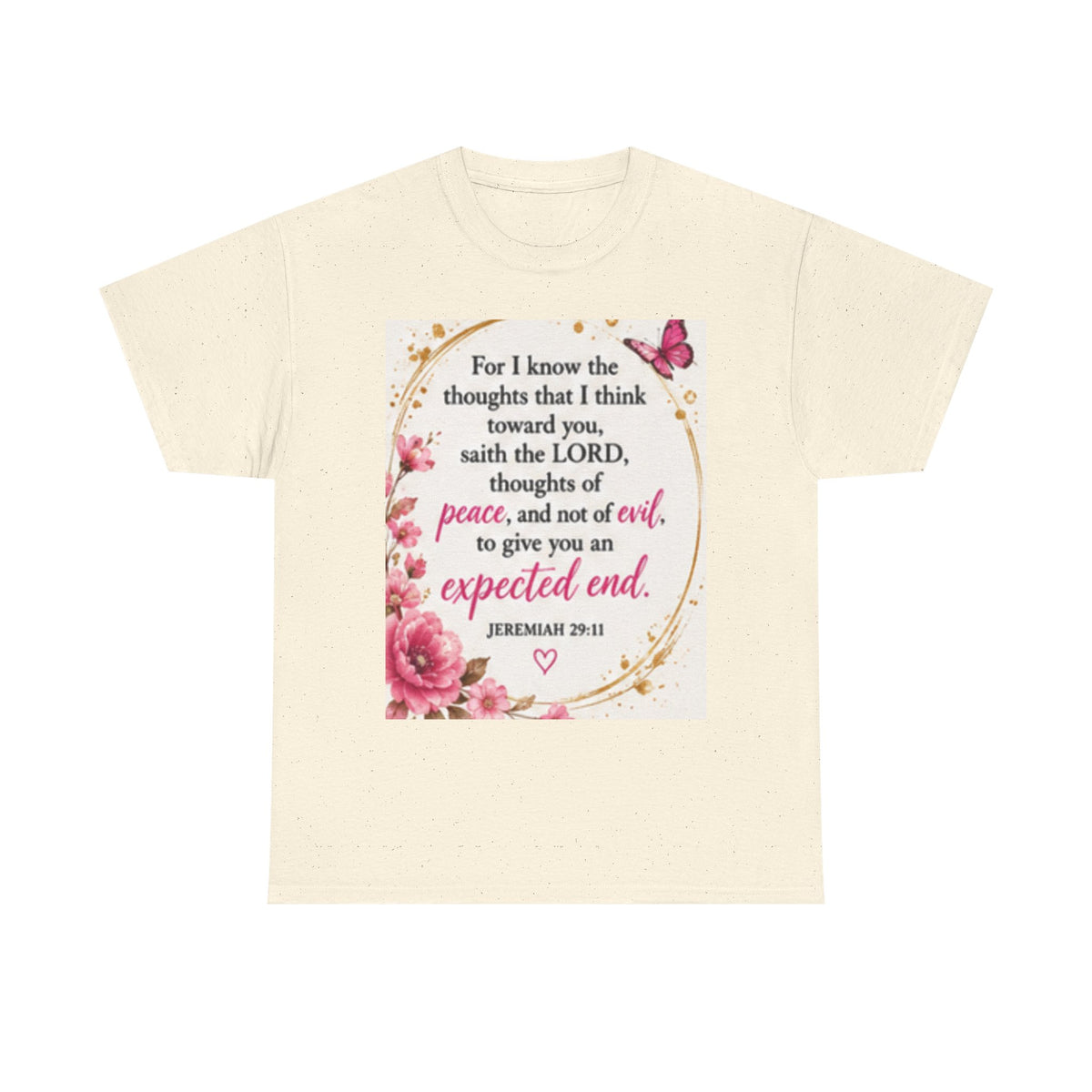 Inspirational Floral Quote T-Shirt — &