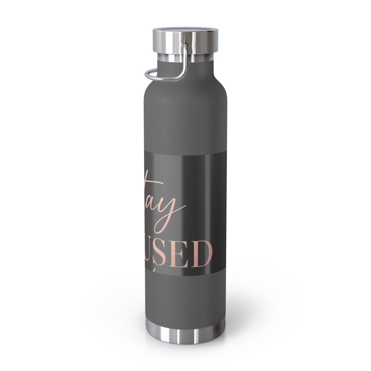 Copper Vacuum Insulated Bottle, 22oz — Double-Wall Stainless Steel Travel Bottle
