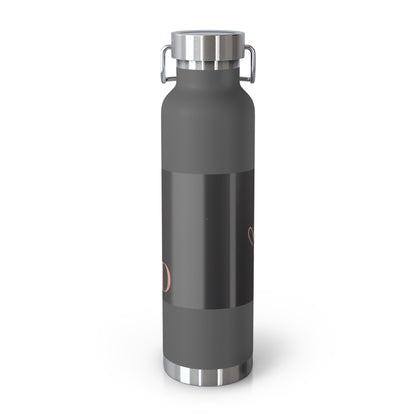 Copper Vacuum Insulated Bottle, 22oz — Double-Wall Stainless Steel Travel Bottle
