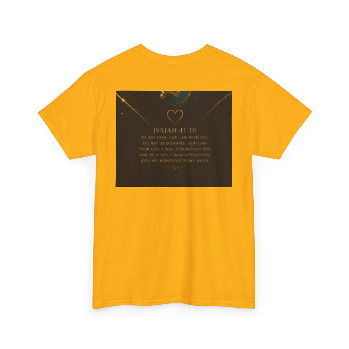 Butterfly Heart Tee — Inspirational Scripture Isaiah 41:10 Christian T-Shirt