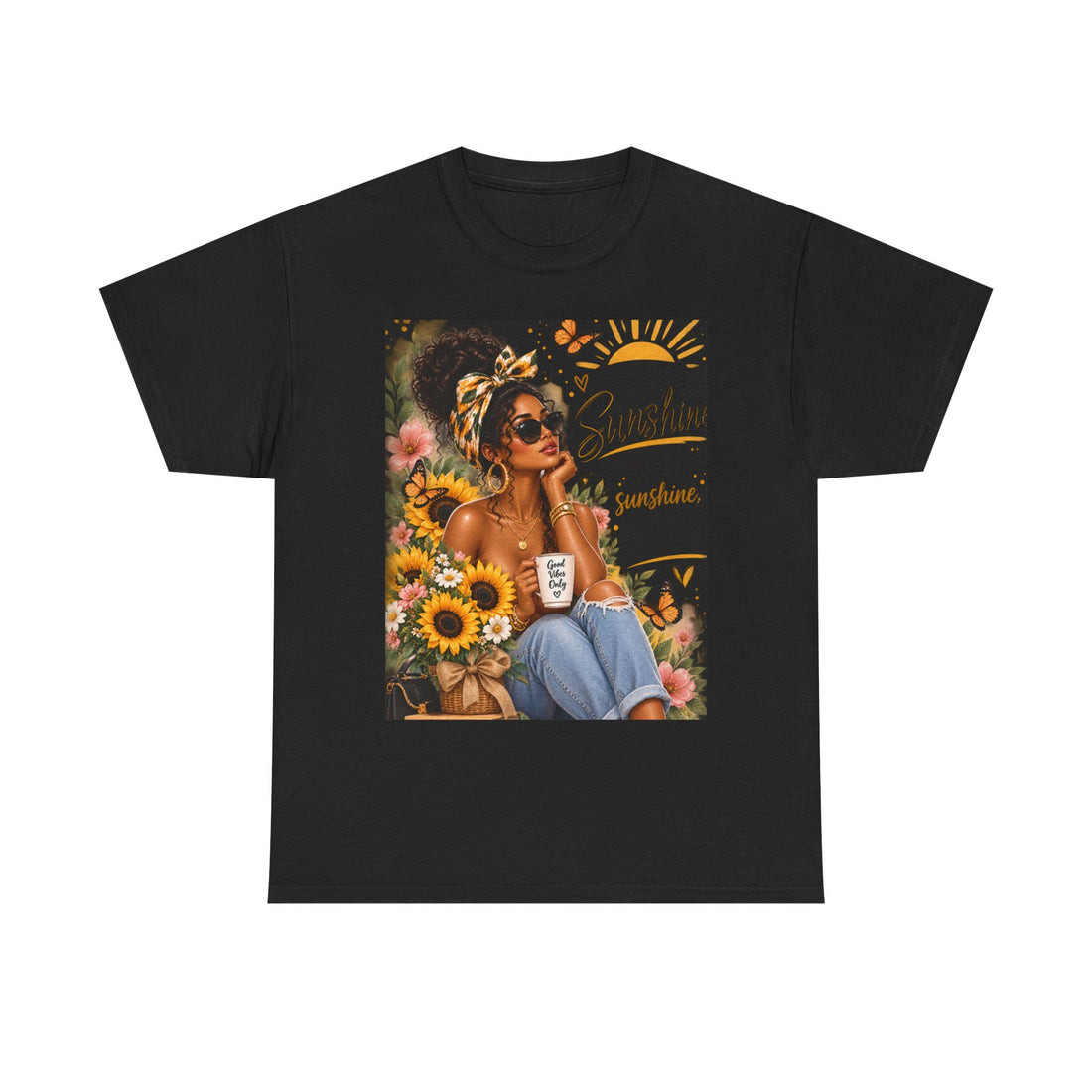 Sunshine &amp; Sunflowers Graphic Tee — &