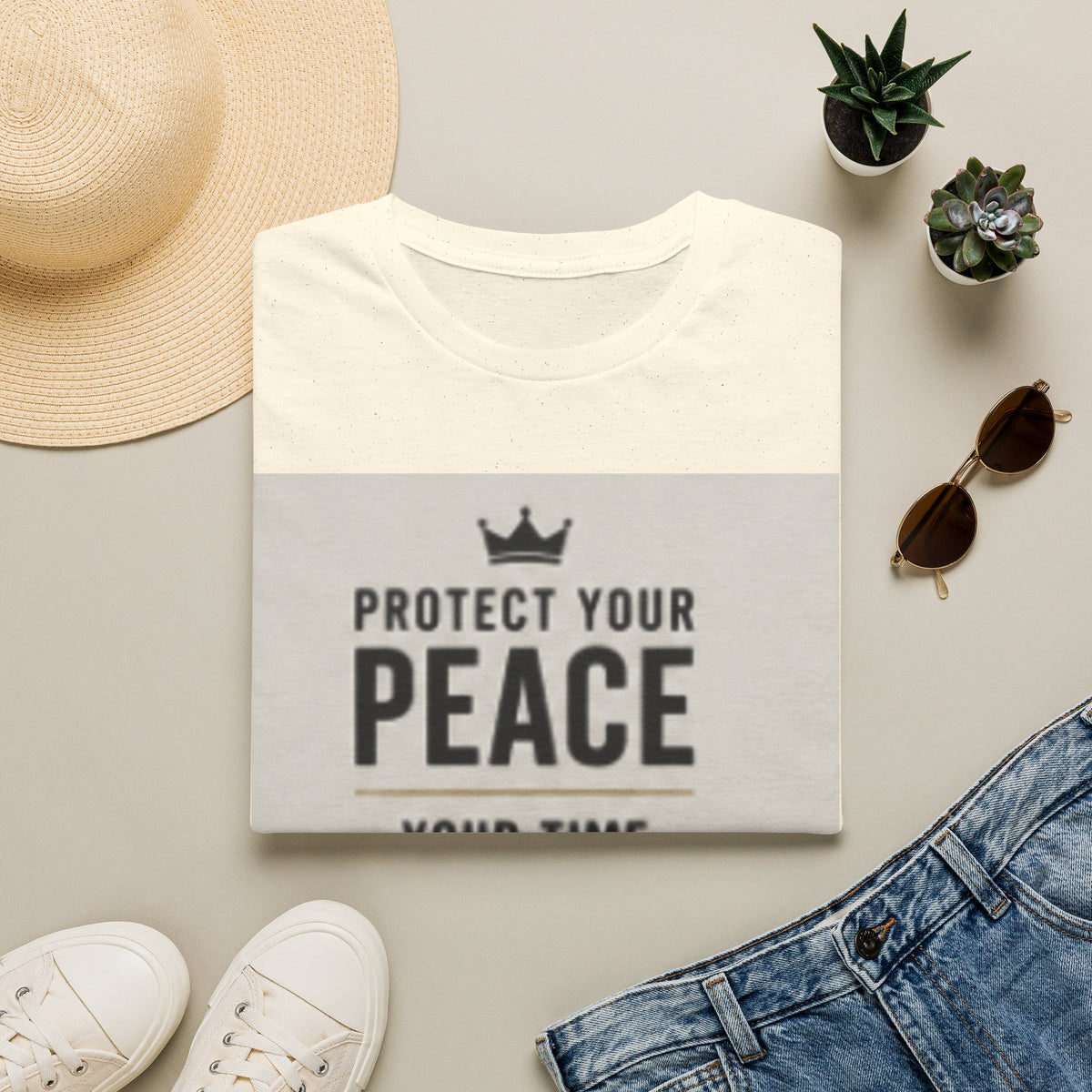 Protect Your Peace T-Shirt — Inspirational Self-Care Tee