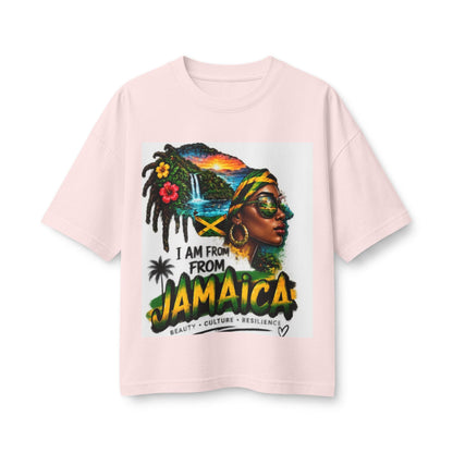 Jamaica Pride Tee — "I Am From Jamaica" Retro Rasta Graphic Shirt
