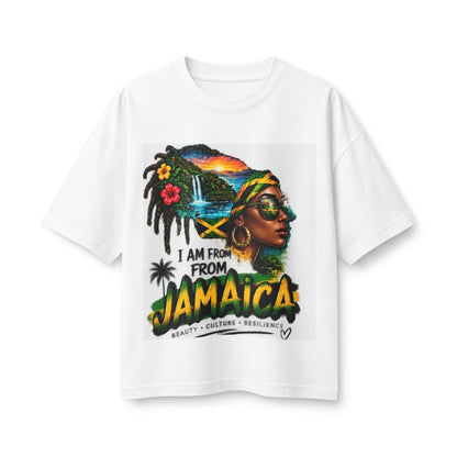 Jamaica Pride Tee — "I Am From Jamaica" Retro Rasta Graphic Shirt