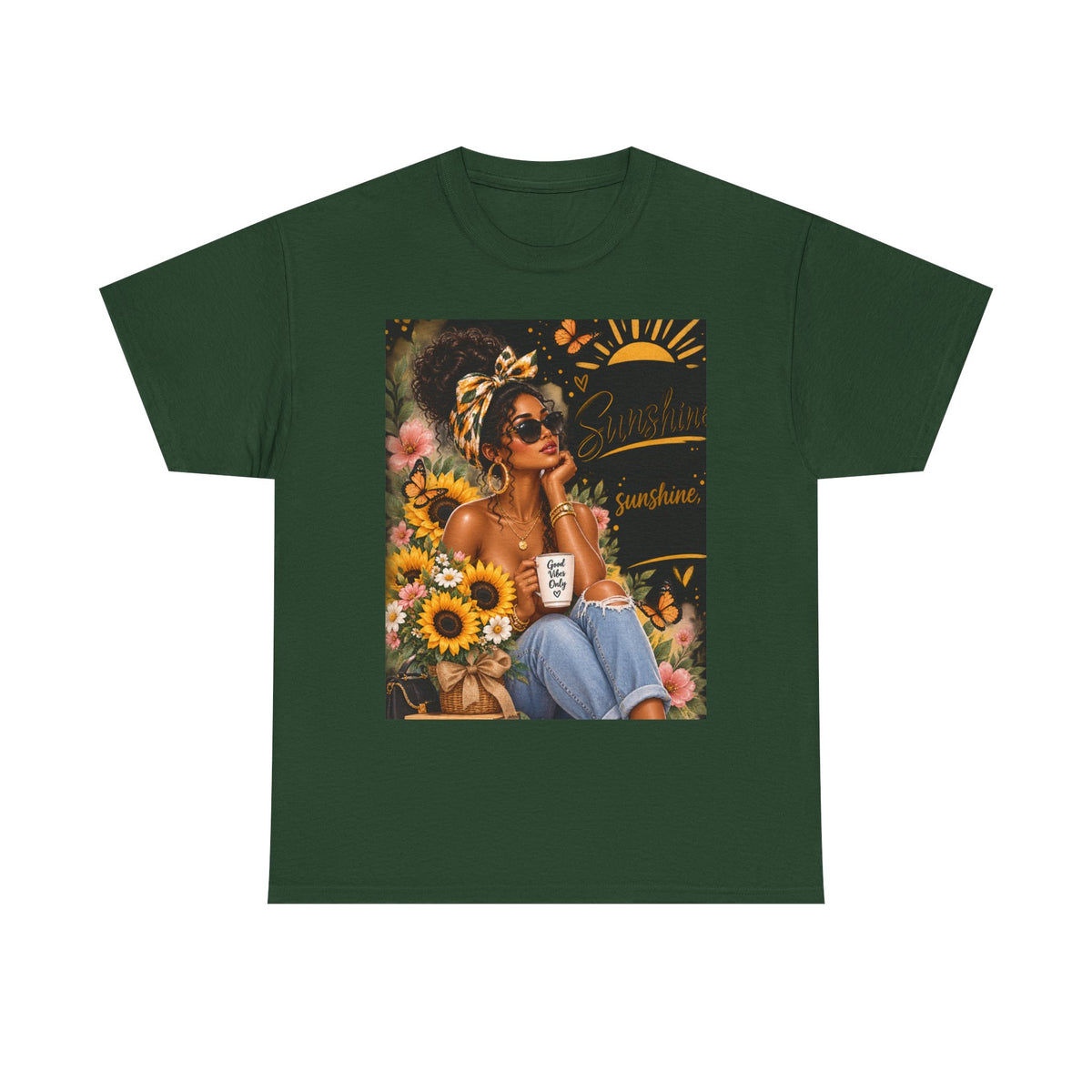 Sunshine &amp; Sunflowers Graphic Tee — &