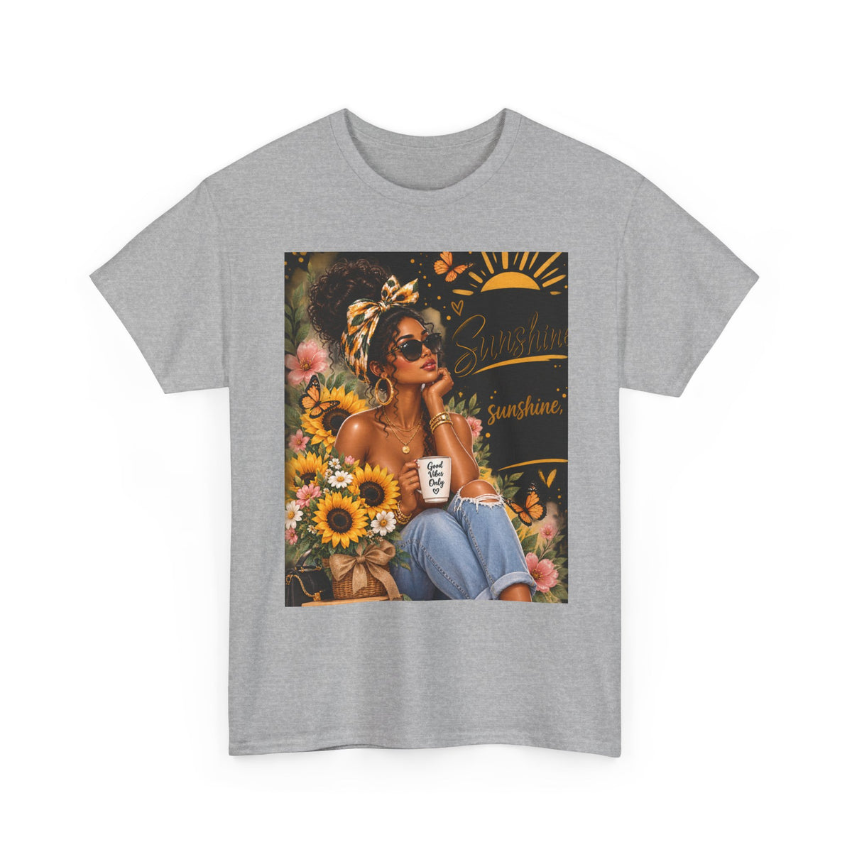 Sunshine &amp; Sunflowers Graphic Tee — &
