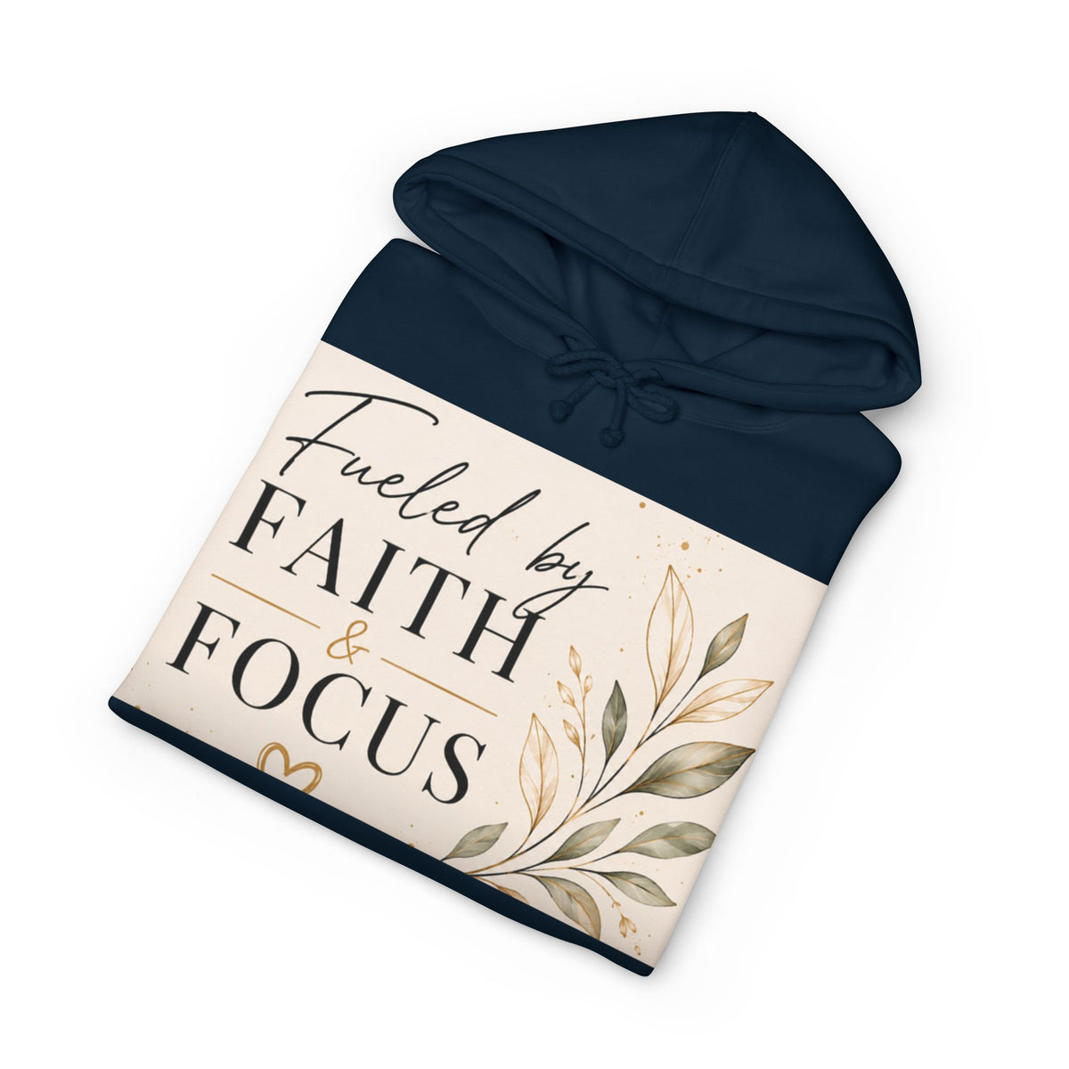 Fueled by Faith &amp; Focus Hoodie — Inspirational Christian Pullover