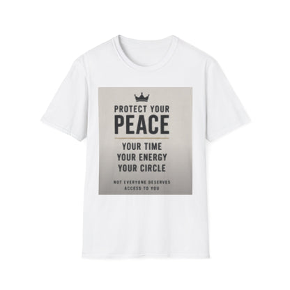 Protect Your Peace T-Shirt — Inspirational Self-Care Tee