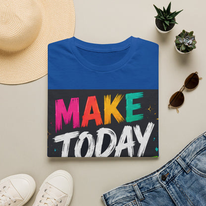 Make Today Count T-Shirt — Colorful Inspirational Graphic Tee