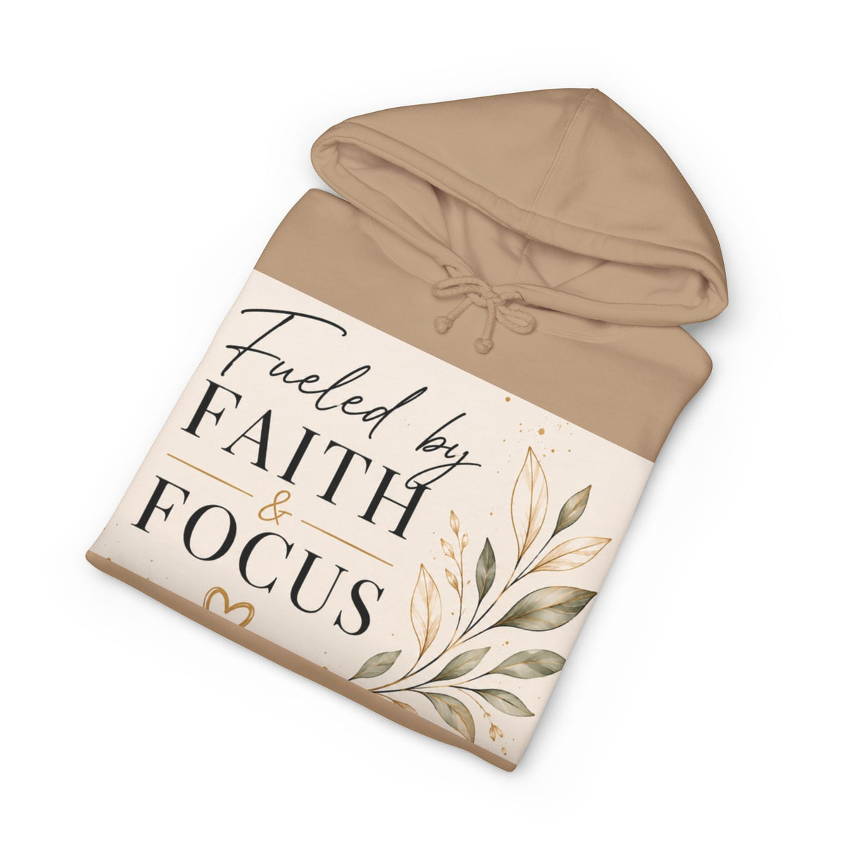 Fueled by Faith &amp; Focus Hoodie — Inspirational Christian Pullover