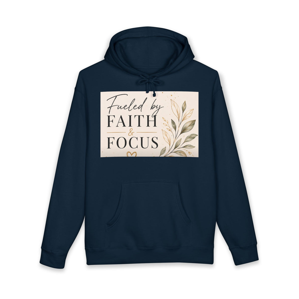 Fueled by Faith &amp; Focus Hoodie — Inspirational Christian Pullover