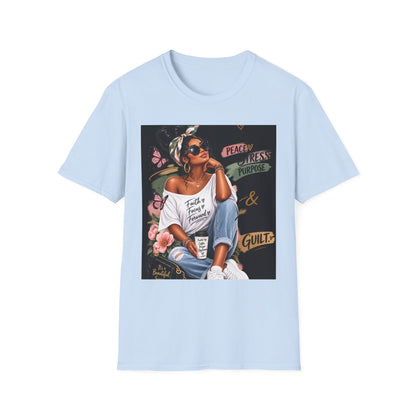 Peace, Progress &amp; Purpose Graphic T-Shirt — &