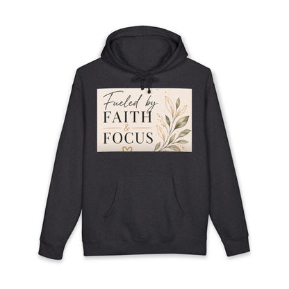 Fueled by Faith &amp; Focus Hoodie — Inspirational Christian Pullover
