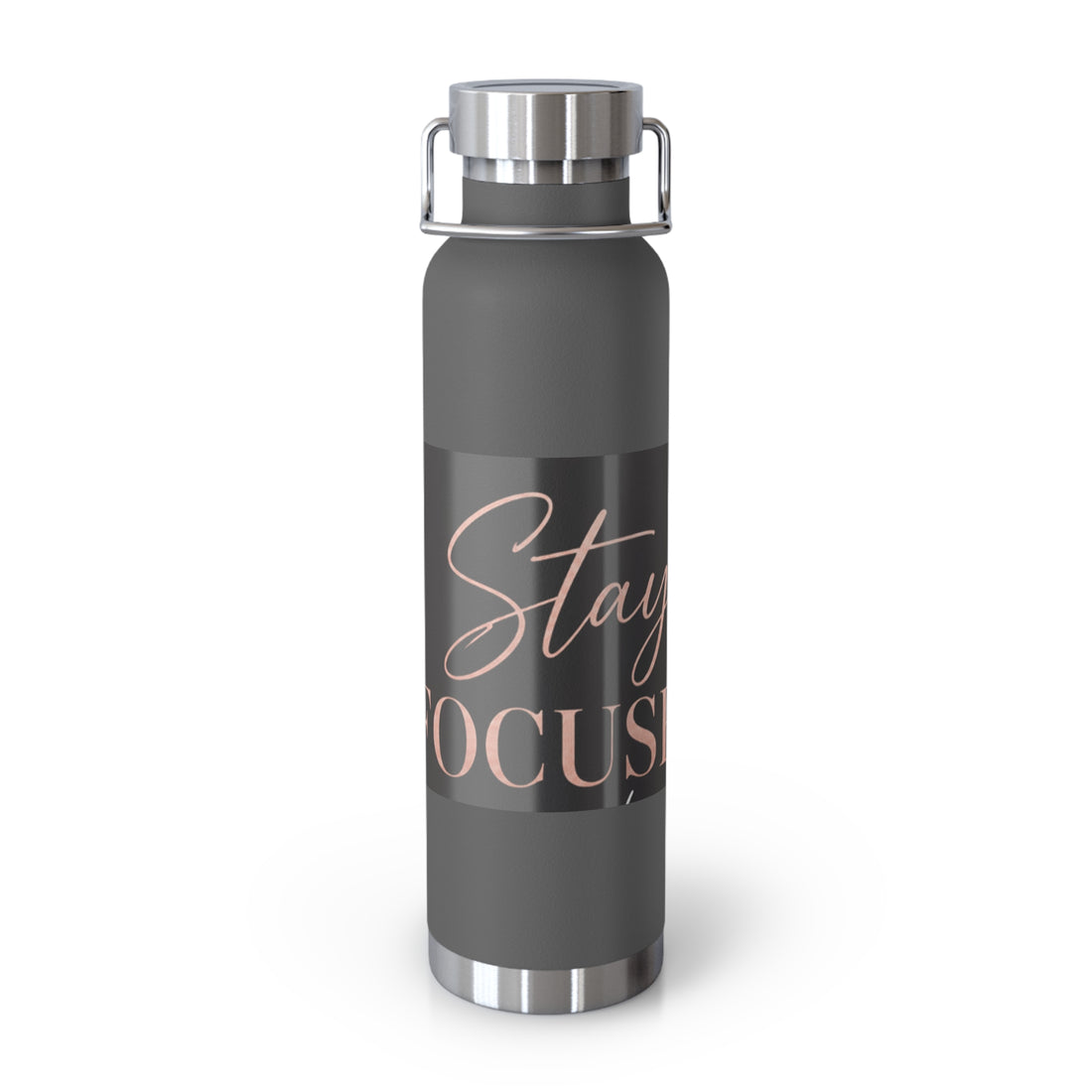 Copper Vacuum Insulated Bottle, 22oz — Double-Wall Stainless Steel Travel Bottle