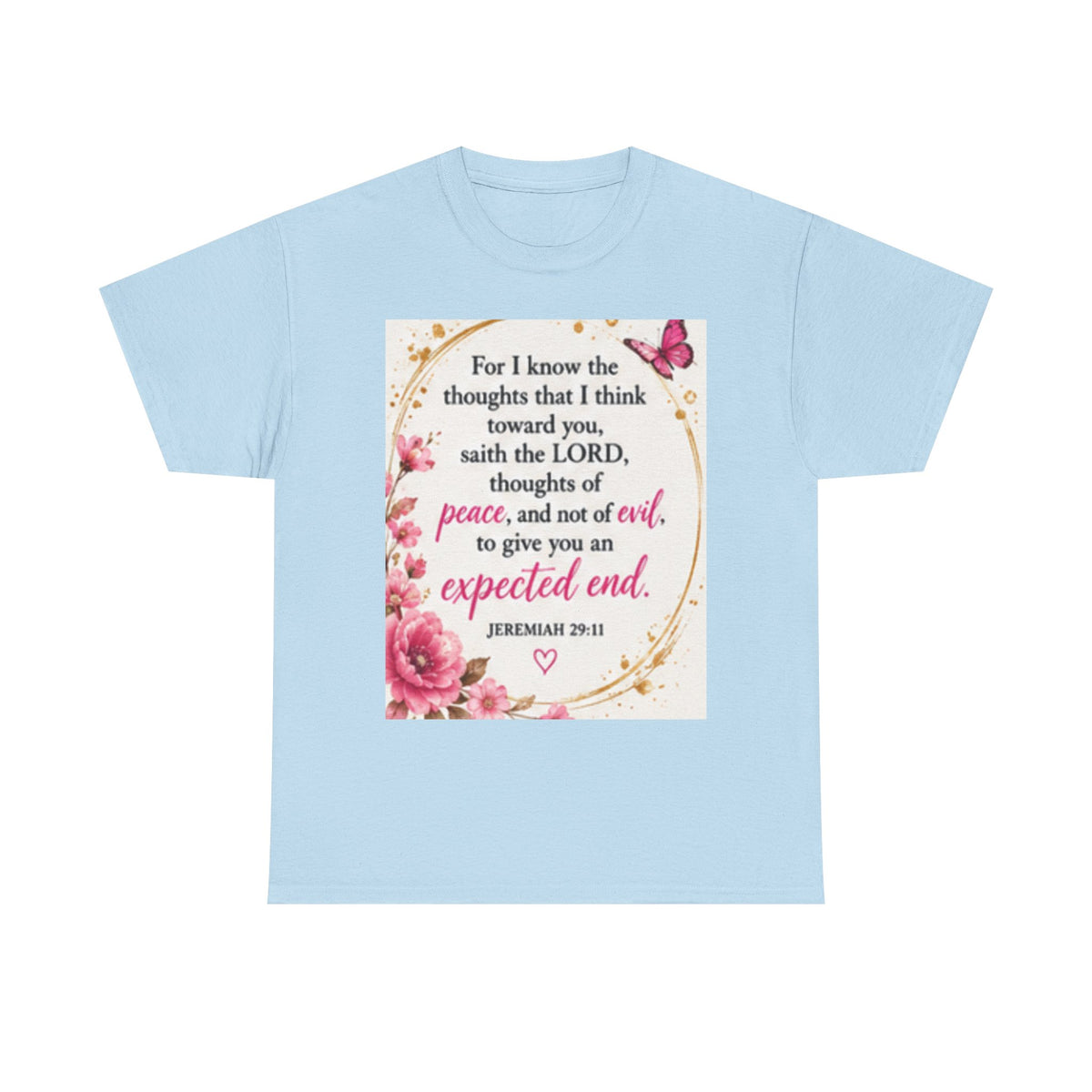 Inspirational Floral Quote T-Shirt — &
