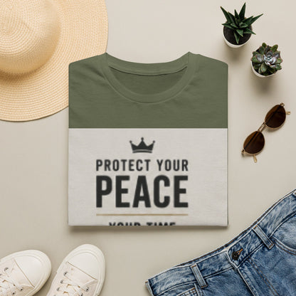 Protect Your Peace T-Shirt — Inspirational Self-Care Tee
