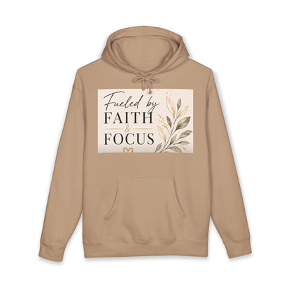 Fueled by Faith &amp; Focus Hoodie — Inspirational Christian Pullover
