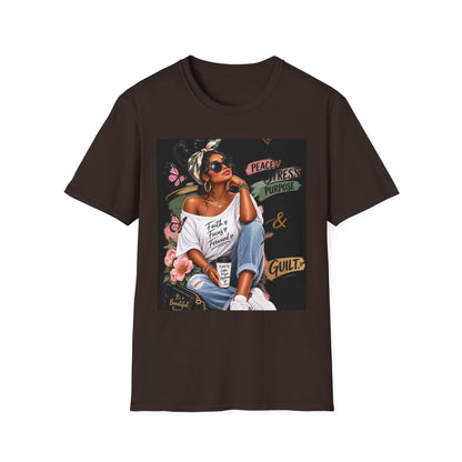 Peace, Progress &amp; Purpose Graphic T-Shirt — &