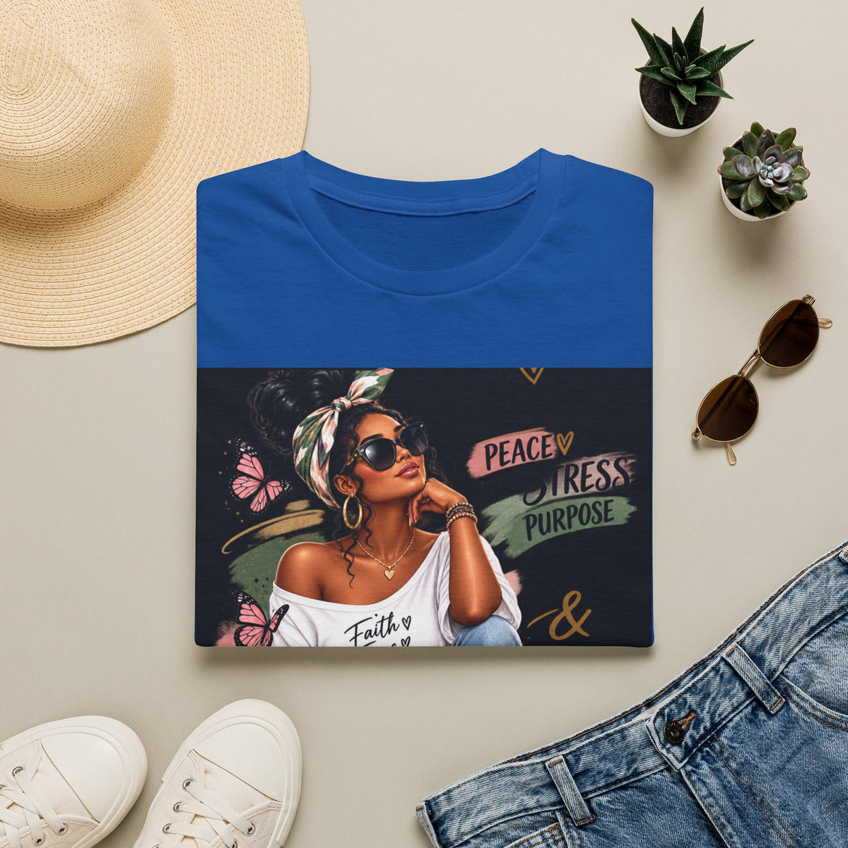 Peace, Progress &amp; Purpose Graphic T-Shirt — &