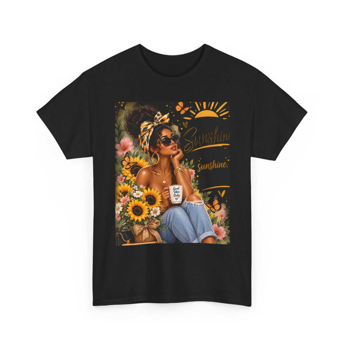 Sunshine &amp; Sunflowers Graphic Tee — &