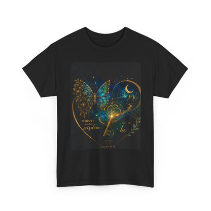 Butterfly Heart Tee — Inspirational Scripture Isaiah 41:10 Christian T-Shirt