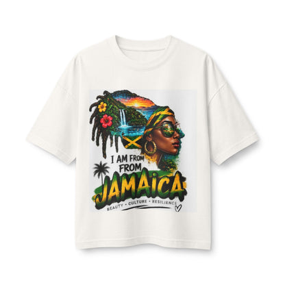 Jamaica Pride Tee — "I Am From Jamaica" Retro Rasta Graphic Shirt