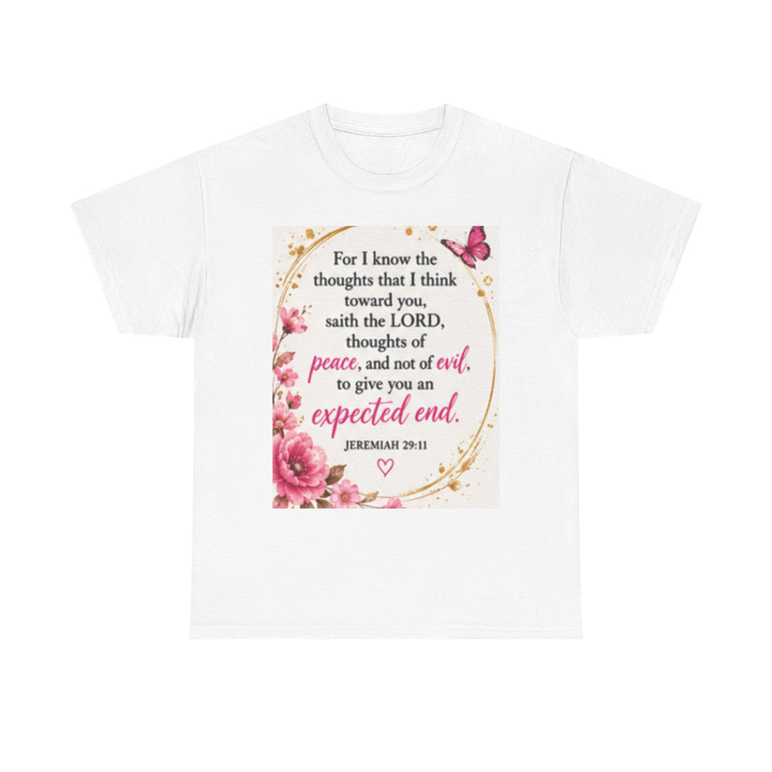 Inspirational Floral Quote T-Shirt — &